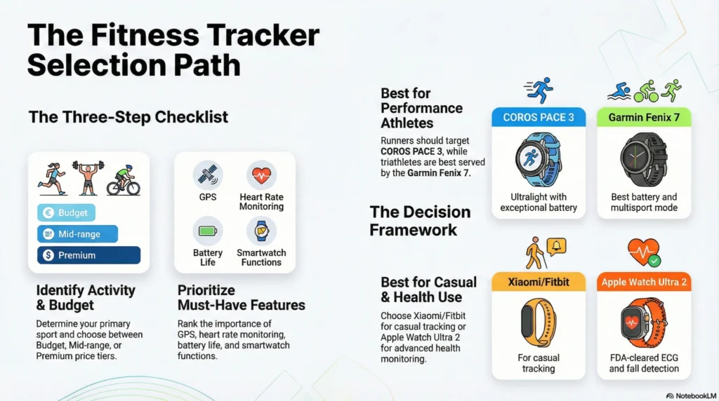 The Fitness Tracker Selection Path – Decision Framework Guide