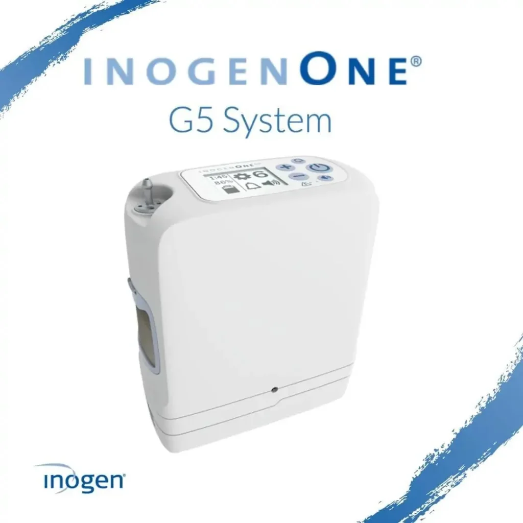inogen-one-g5-portable-oxygen-concentrator Inogen One G5 portable oxygen concentrator for supplemental oxygen therapy